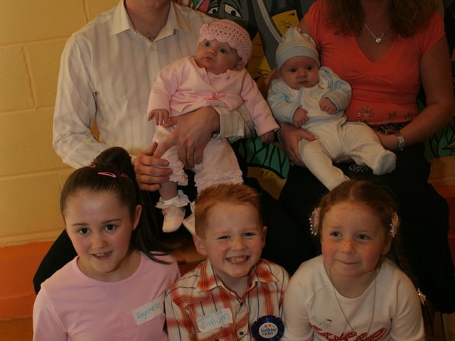 Parties and celebrations in March 2005: Callum Porter.