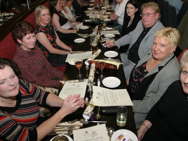 Derry Christmas parties 20 years ago in December 2003