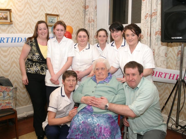 Lizzie McCool's birthday party celebration back in 2004.