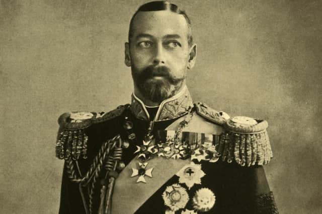 Portrait of King George V. (Photo by The Print Collector via Getty Images)