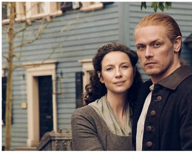 Outlander star Sam Heughan has challenged his fans to ‘guess how it ends’ after it was announced the hit time-travelling series would be coming to an end.