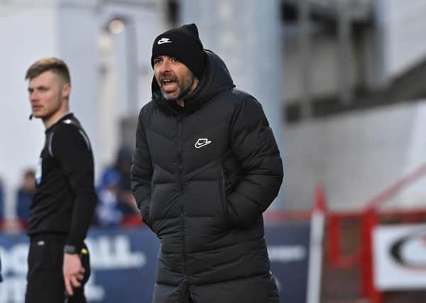 Larne Manager Tiernan Lynch is a frontrunner for the vacant Derry job.