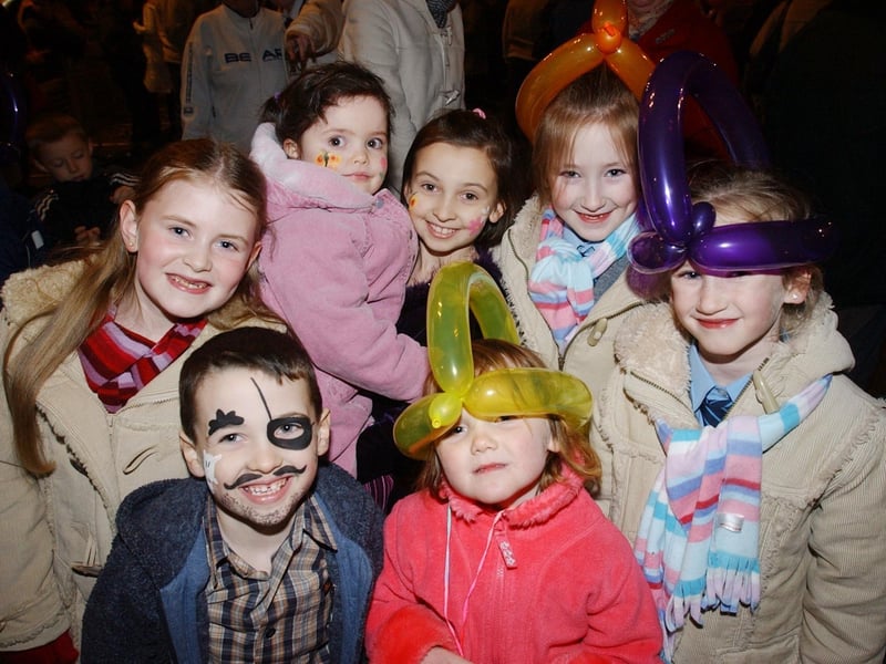 Derry's Christmas light switch-on in November 2003
