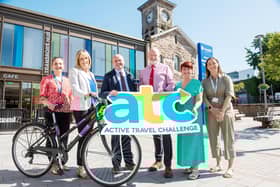 Mary McLaughlin, DCSDC; Claire Pollock, Sustrans; Clive Watson, Translink; Alan Young, Translink; Fiona McCann, PHA; Camilla Lowry, WHSCT
