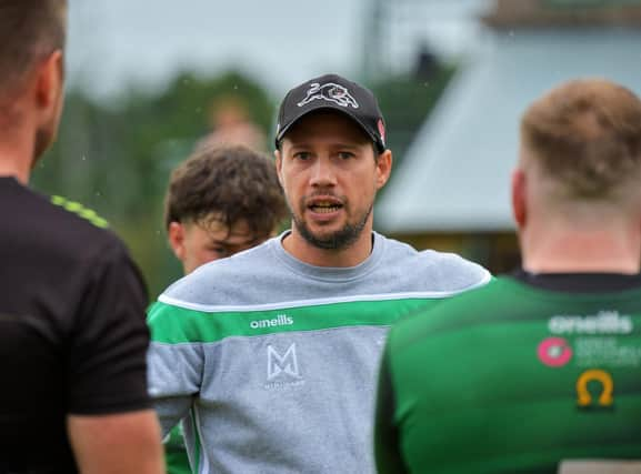 City of Derry Head coach Richard McCarter. Photo: George Sweeney.  DER2234GS â€“ 