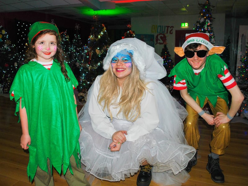 'Twas the week before Christmas' in Studio 2 in Derry with the Grinch, Santa, Mrs Claus, Cindy Lou Who, the elves and a Christmas Fairy.