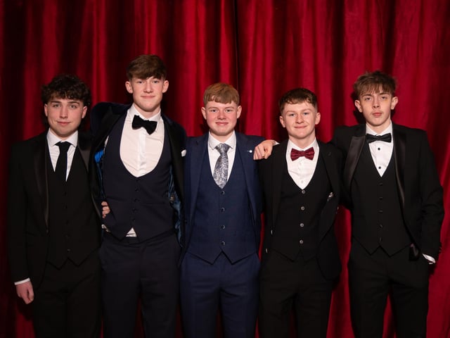 Prom at Holy Cross College, Strabane. Photos by Stevie Toye - Logopix'.