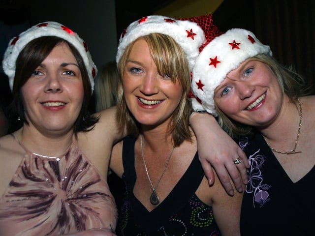 Parties and nights out in Derry and Donegal in December 2003.