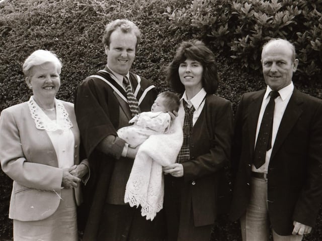 Graduates from Derry’s Magee, back in July 1995.