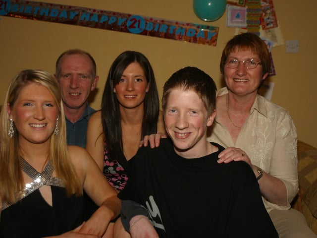 Parties and nights out in Derry and Donegal in December 2003.