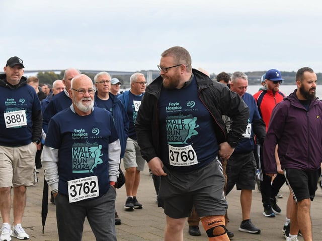 Foyle Hospice Run/Walk participants. Photo: George Sweeney