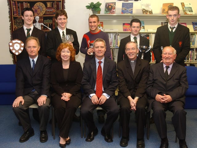 Derry and Donegal secondary school pupils in October 2003