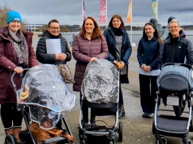 Members of North West BAPs Walking Group