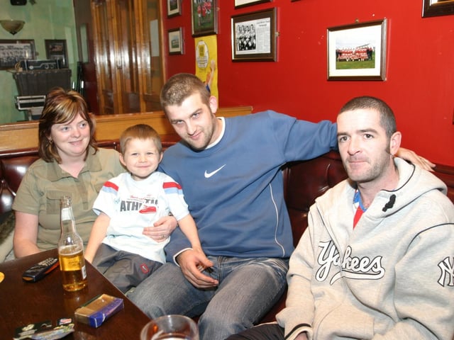 A night out in Sean Dolan's bar in January 2004