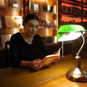Kathy at Seamus Heaney HomePlace, Bellaghy