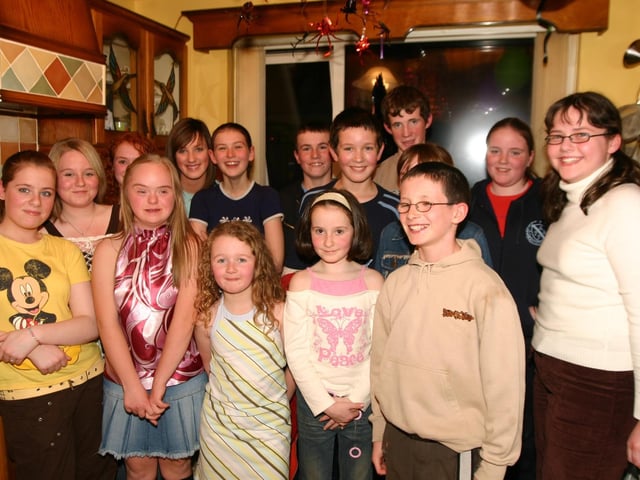 Derry parties in October 2004. Dillon