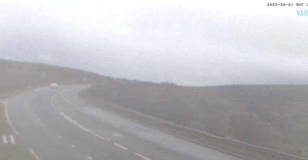 A gloomy Glenshane on Friday.
