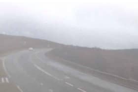 A gloomy Glenshane on Friday.