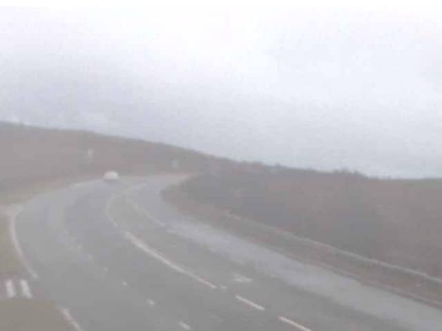 A gloomy Glenshane on Friday.