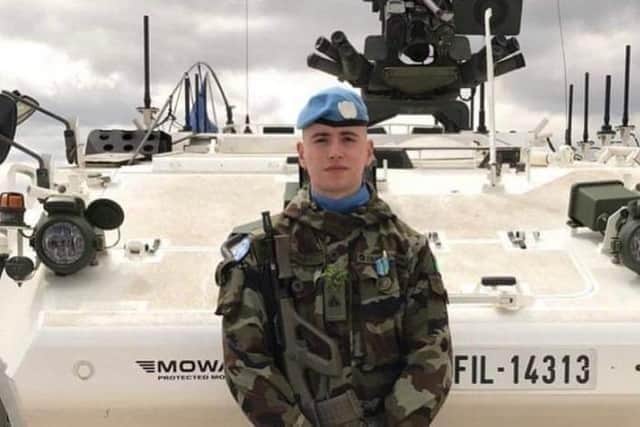 Private Seán Rooney.
