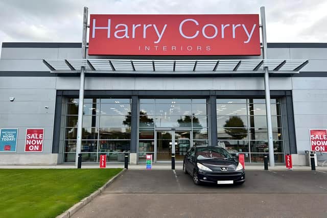 The new Harry Corry store at Crescent Link Retail Park