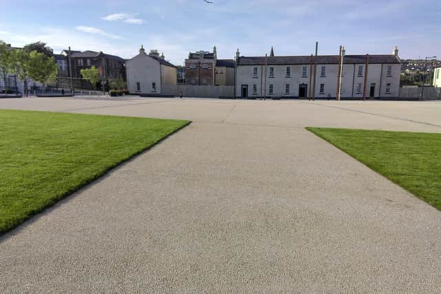 Ebrington Square in Derry.