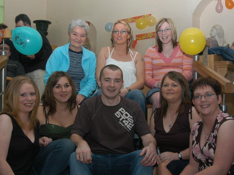 Parties and celebrations back in November 2004 : Shaun.