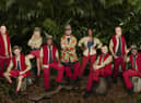 Jill Scott, far right, pictured with her I'm A Celeb co-stars, has been tipped to be crowned Queen of the Jungle.