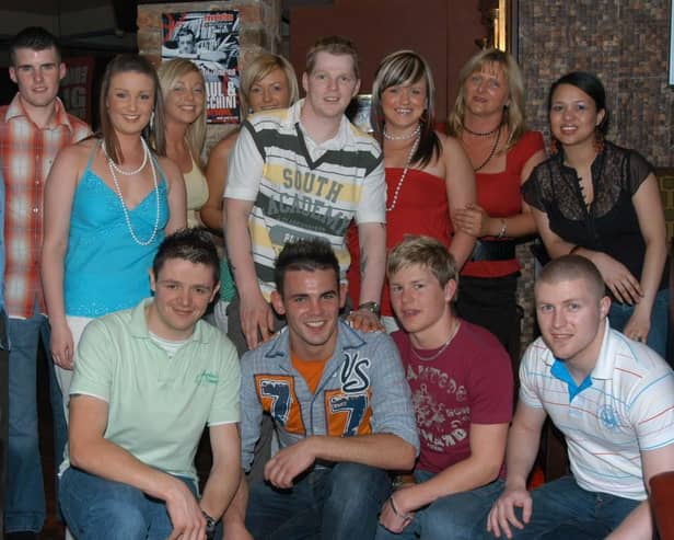 Liam and all his friends and family pictured celebrating his birthday at the Strand Bar.