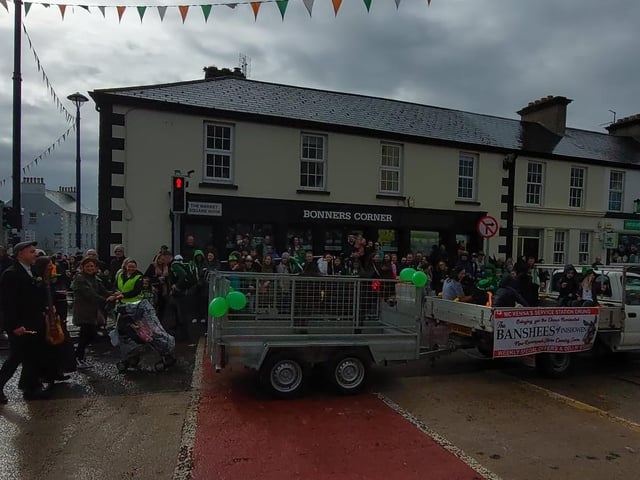 St Patrick's Day in Moville March 17, 2023.
