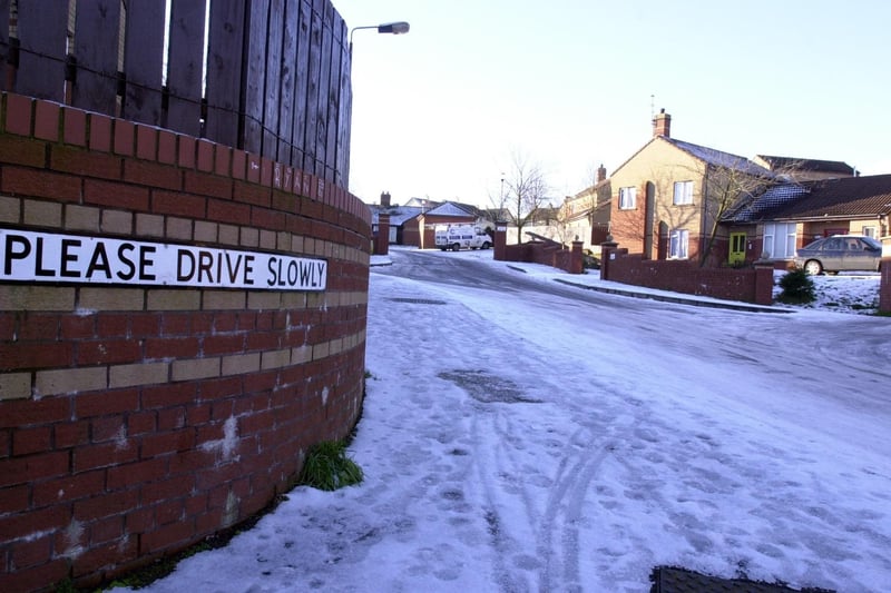 Derry in the snow in the early 2000s.