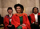 Speaker Emerita Dr Nancy Pelosi at Ulster University honorary doctorate ceremony