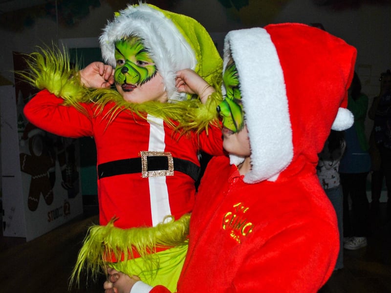 'Twas the week before Christmas' in Studio 2 in Derry with the Grinch, Santa, Mrs Claus, Cindy Lou Who, the elves and a Christmas Fairy.