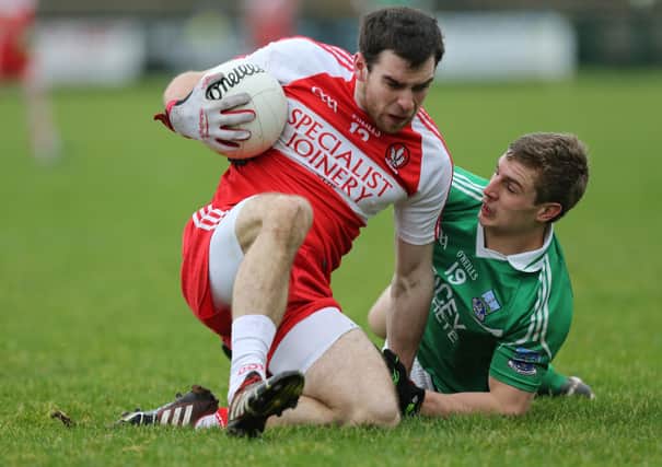 Benny Heron of Derry and James Duffy of Fermanagh