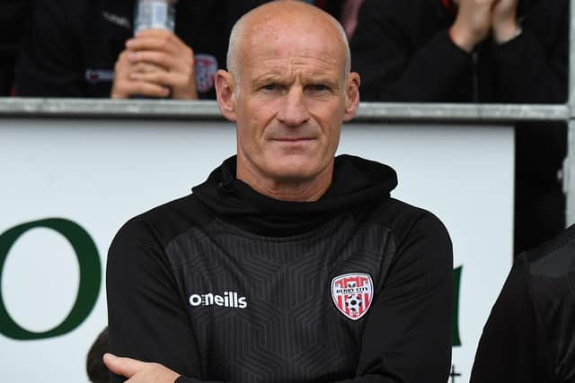 Derry City’s assistant manager Paul Hegarty. Photograph: George Sweeney