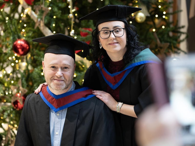 Ulster University Winter Graduations. (Photo: Nigel McDowell / Ulster University)