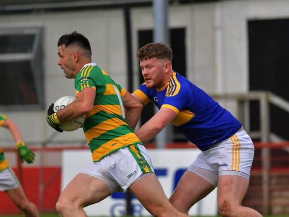 Eoin Bradley was in superb form as Glenullin made it successive Intermediate finals with a thrilling victory over Drumsurn. Photo: George Sweeney