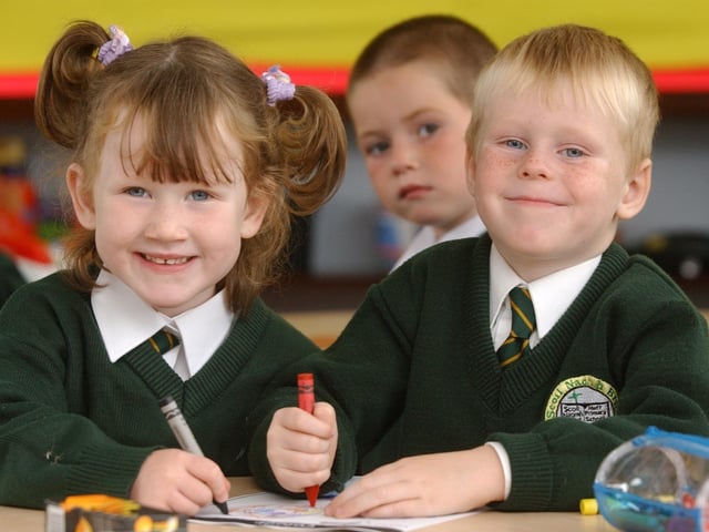 20 YEARS ON: Pictures of Derry children starting primary 1 in September 2003