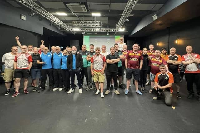Subbuteo enthusiasts from Ireland, England, Scotland, Wales, France and Austria took part.