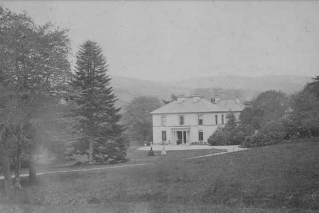 The Oaks as it once looked when it was in its prime as a period home.