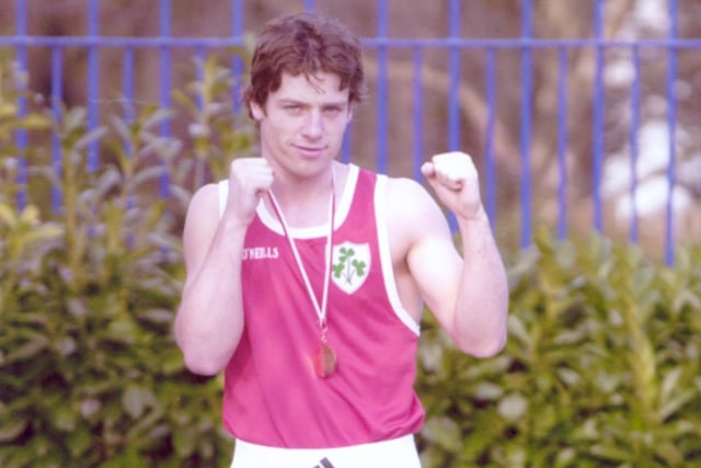 Boxer John Duddy from RIng Amateur Boxing Club signalled the end of a highly successful amateur career in the Delacroix Function Rooms before travelling to New York seeking a full-time professional boxing contract.