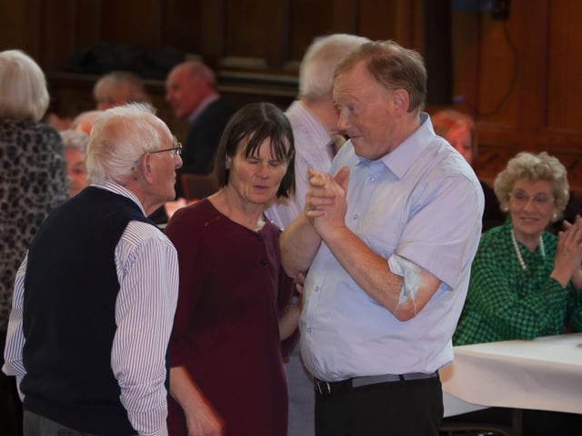 A group pictured at the Mayor's Tea Dance