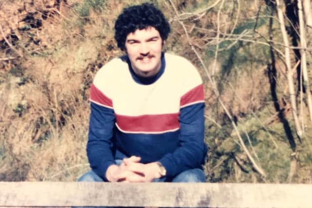 Brendan back in 1981 at his only other Waterside Half Marathon.