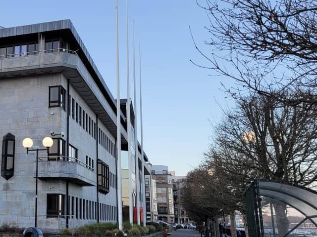 Derry City and Strabane Council building on the Strand Road.
