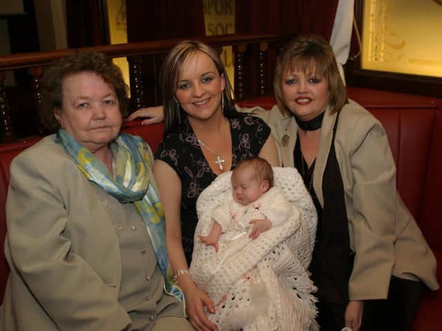 Parties and celebrations back in 2004: Jodie Ann Campbell.