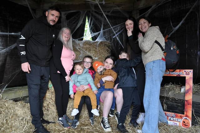 Having Hallowe'en fun at the Ráth Mór Revival Free Hallowe’en Pumpkin Patch