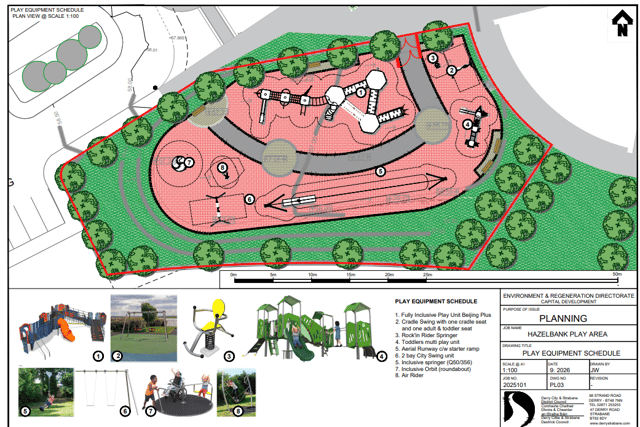 Plans for a new £832,000 Hazelbank play park are progressing with the submission of a planning application for the long-anticipated new facility.