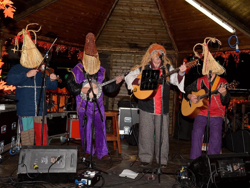 SAMHAIN BANDSTAND, Guildhall Square & Waterloo Place, Saturday to Monday daily 12noon - 9pm. Local artists get their chance to shine and perform for the crowds. Photo: George Sweeney