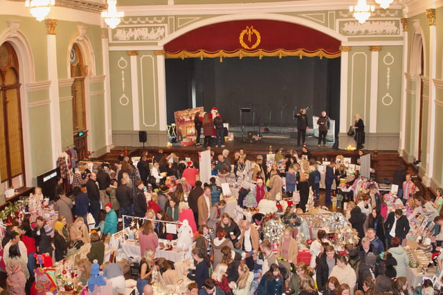 There was a full house at the Derry Business Collective’s Christmas Market in St. Columb’s Hall, on Sunday December 3.