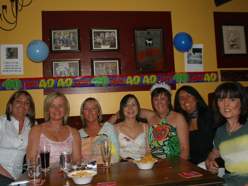 Party pictures from 2004. Lisa Crumley